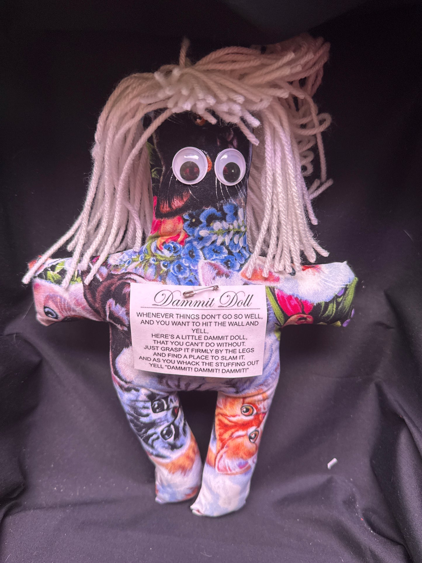 Cat Dammit Doll