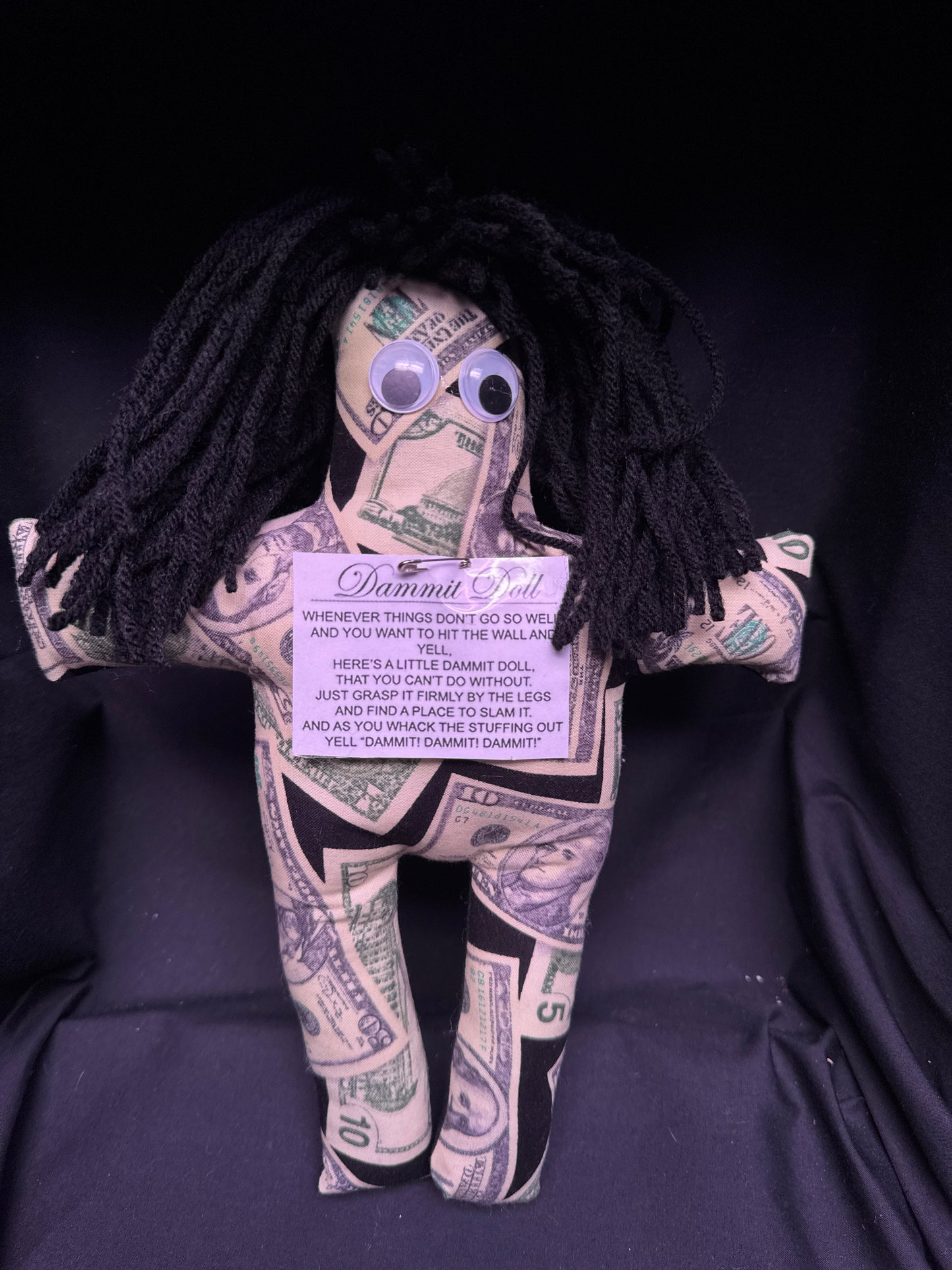 Money Dammit Doll