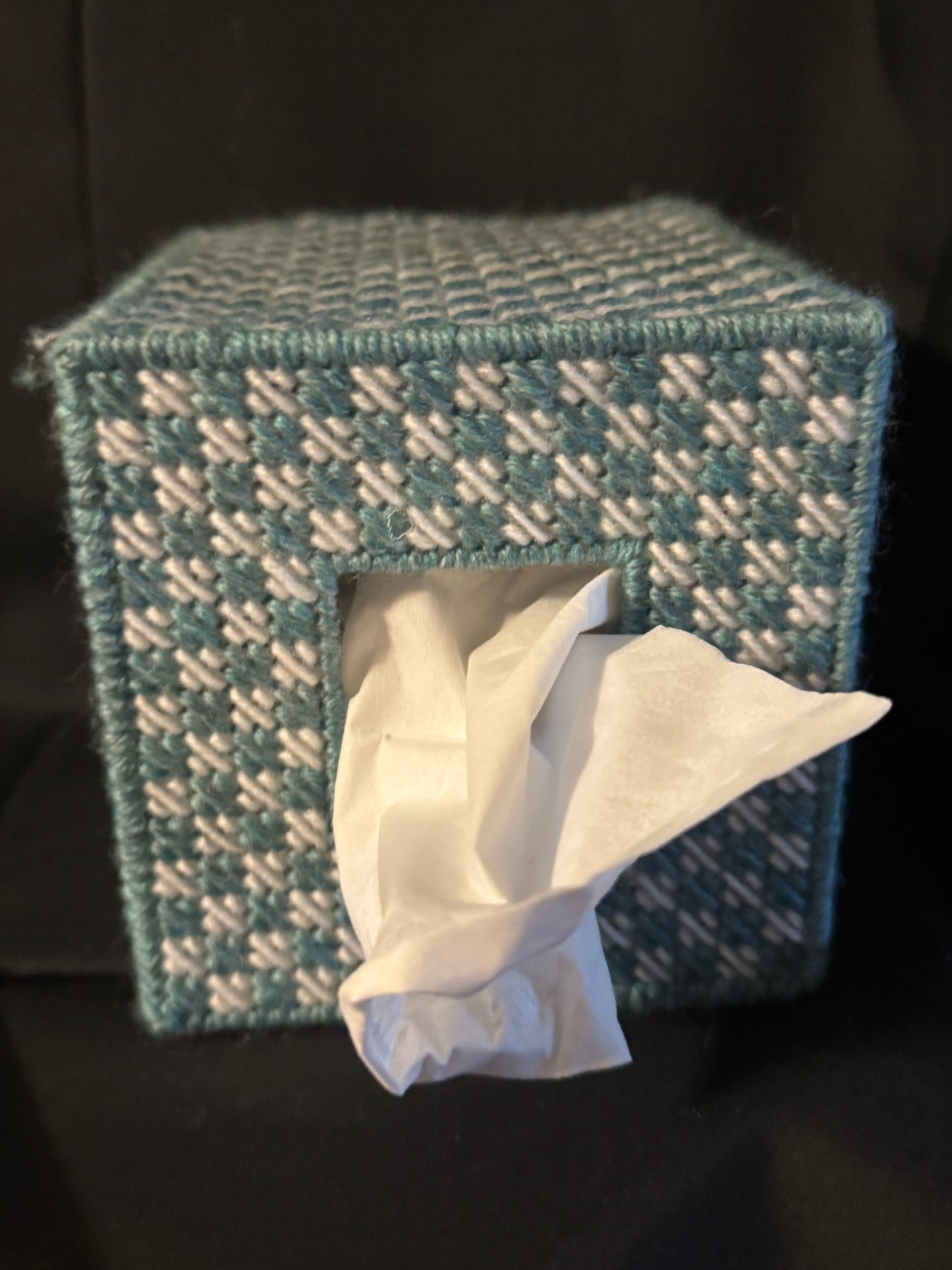 Plastic Canvas Tisssue Box Cover