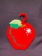Plastic Canvas Apple