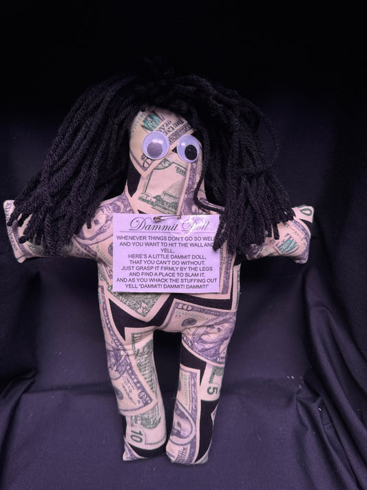 Money Dammit Doll