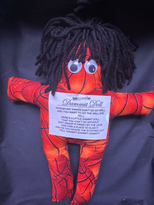 Basketball Dammit Doll