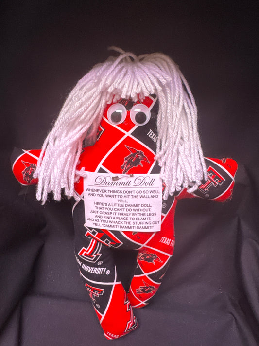 Texas Tech Dammit Doll