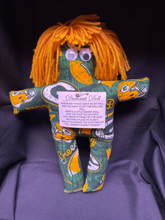 Packer Dammit Doll