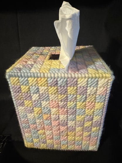 Plastic Canvas Tissue Box Cover