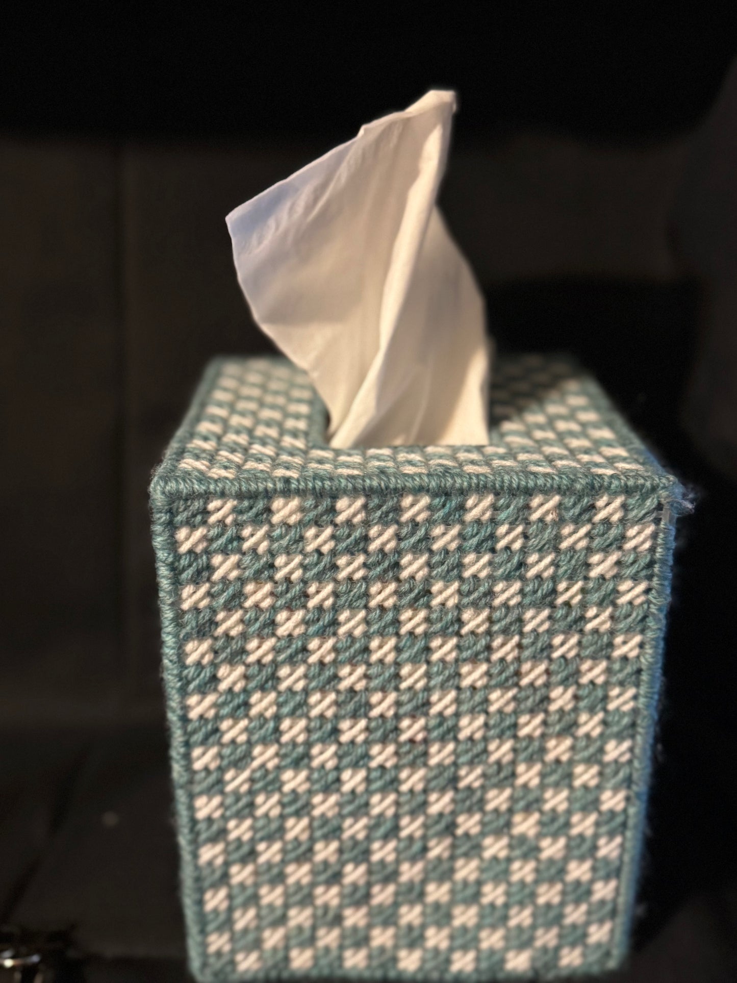 Plastic Canvas Tisssue Box Cover