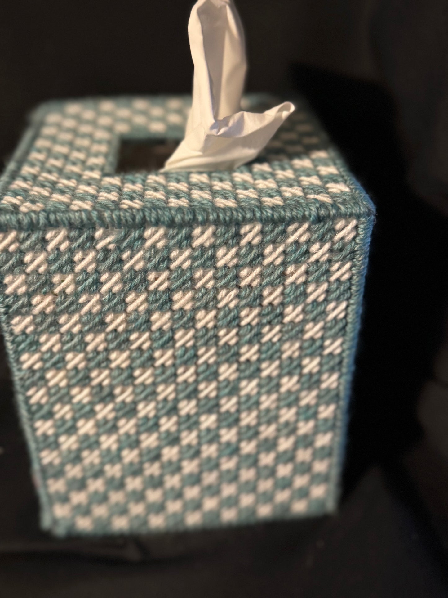 Plastic Canvas Tisssue Box Cover