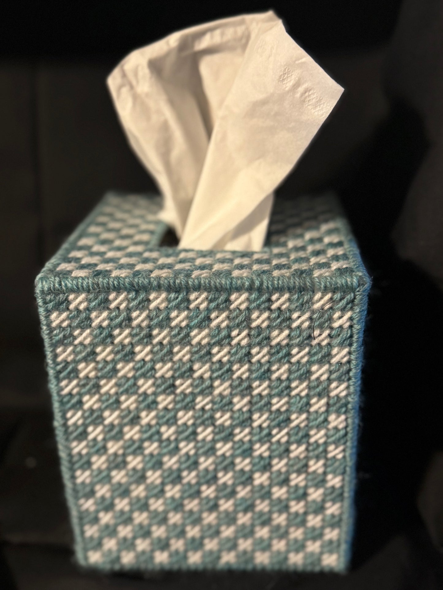 Plastic Canvas Tisssue Box Cover