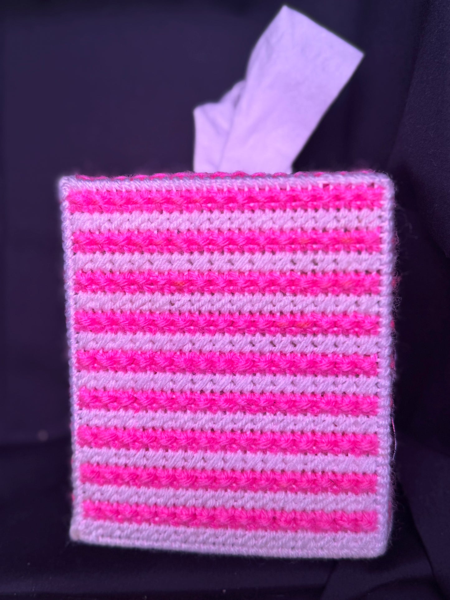 Plastic Canvas Tissue Box Cover